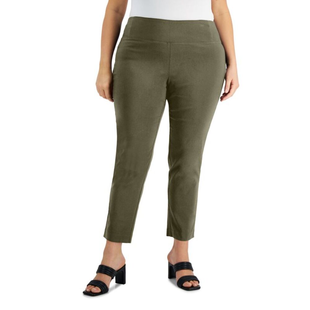 Alfani Plus Size Pull On Skinny Pants
